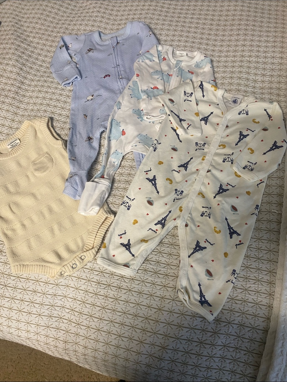 Lot of almost new baby clothes, Petit Bateau,Estella,cotton-on baby, Viverano